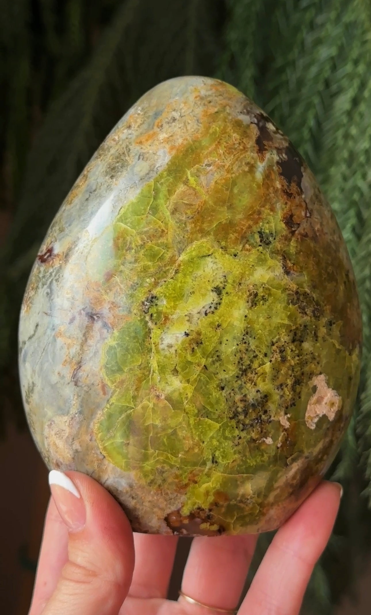 Green Opal Free Form