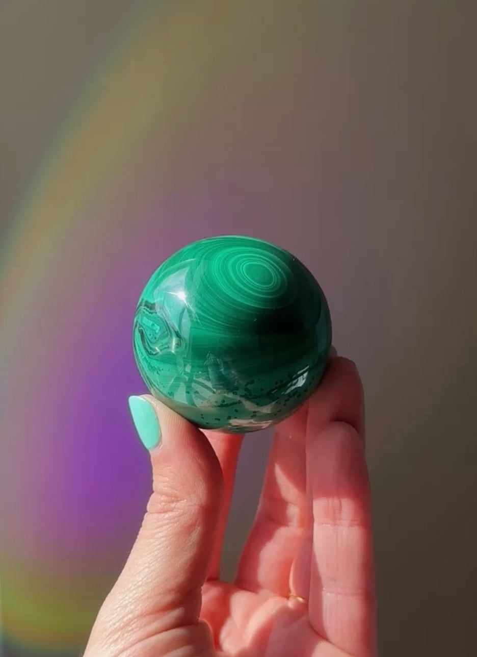 Malachite Sphere